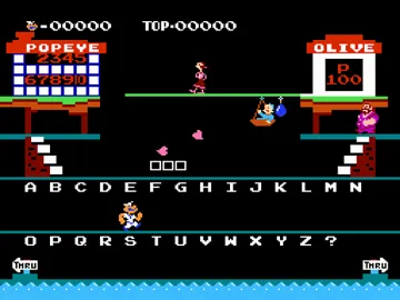 Popeye no Eigo Asobi (Japan) screen shot game playing